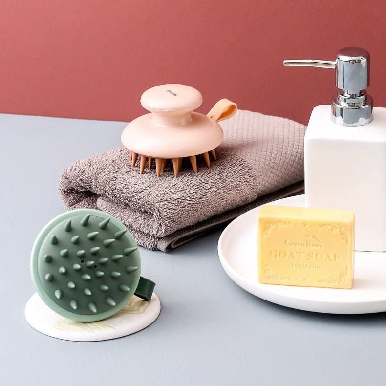 Brosse de massage du cuir chevelu