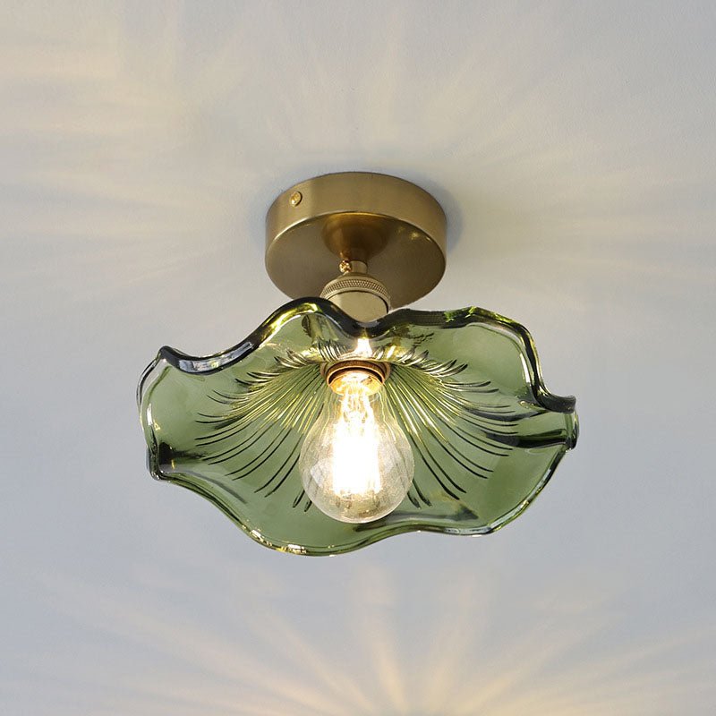 Stropní lampa květ ibišku
