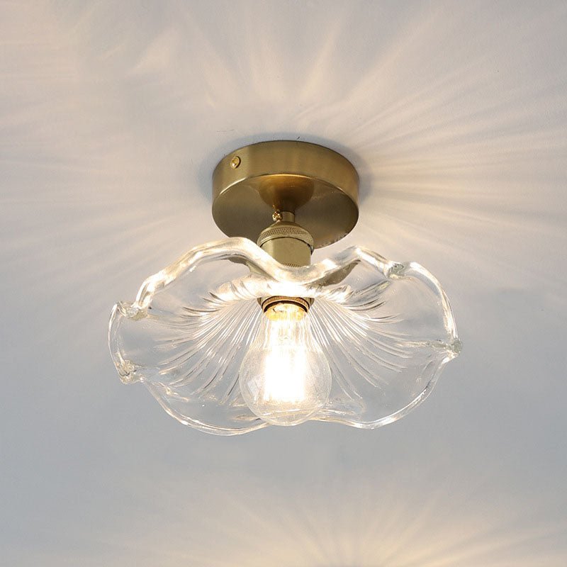 Stropní lampa květ ibišku