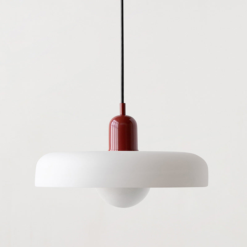 Lampa wisząca kolorowe szkło