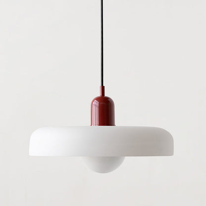 Lampa wisząca kolorowe szkło