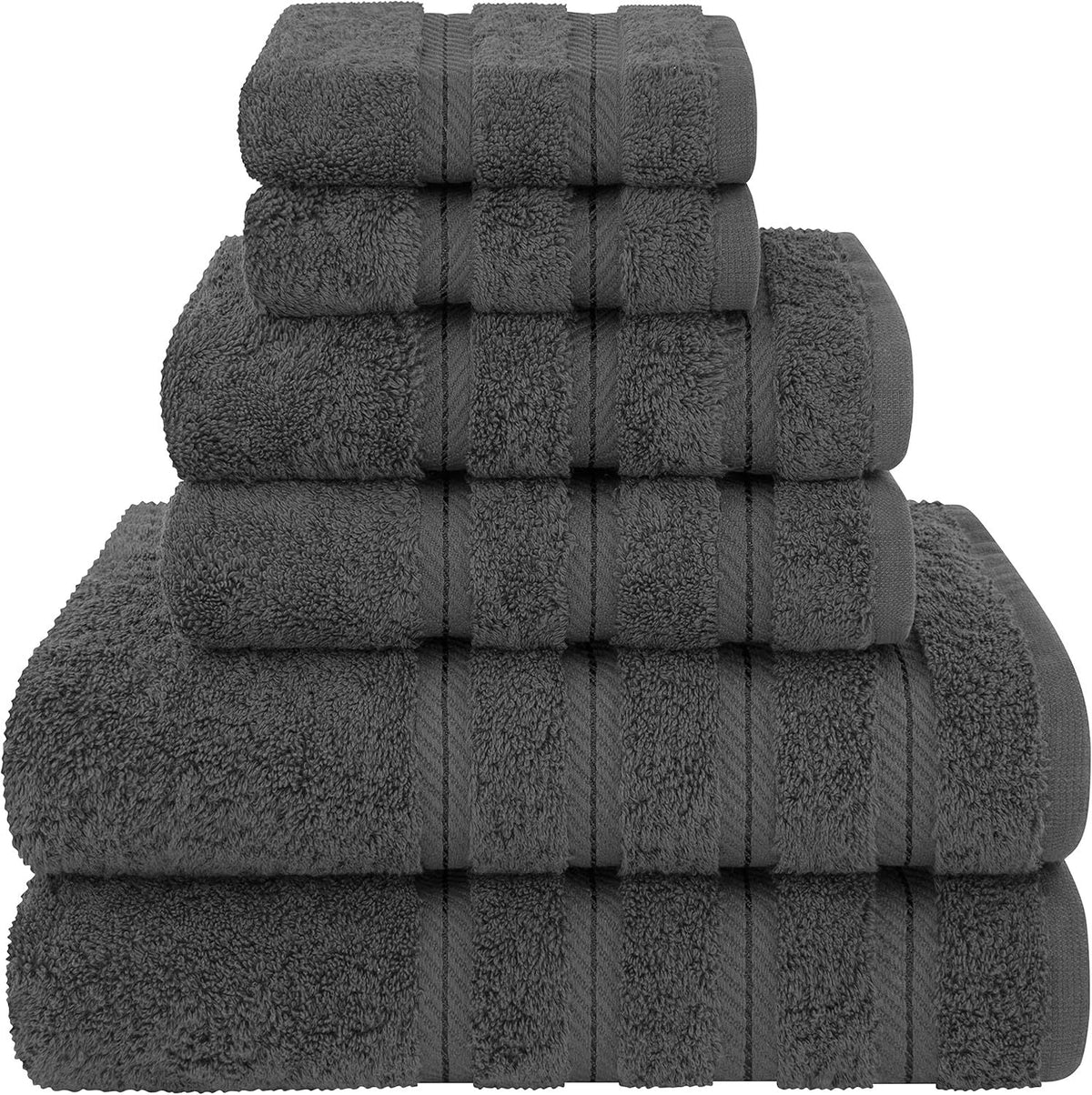 Ensemble de serviettes de bain, 6 pièces.