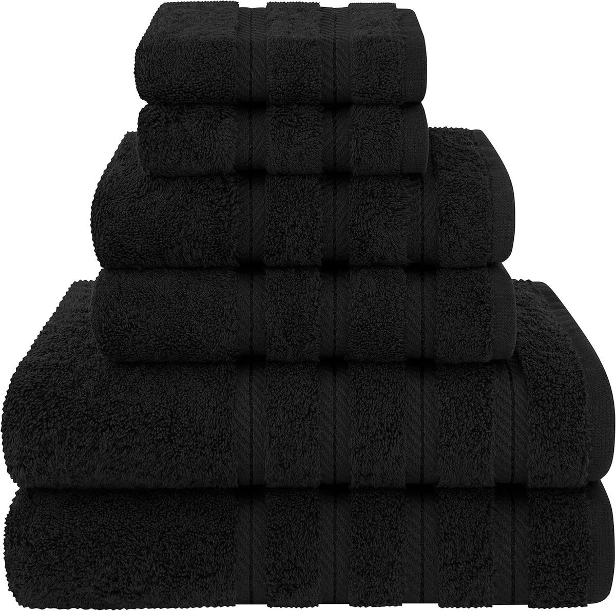 Ensemble de serviettes de bain, 6 pièces.