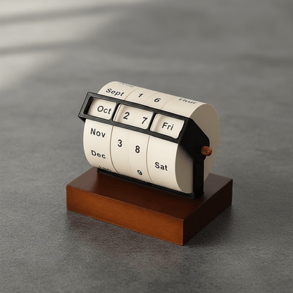 Calendrier de bureau rotatif