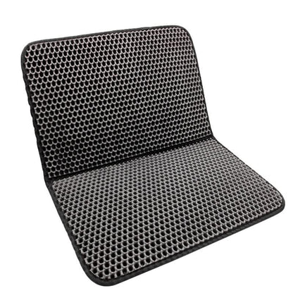 Tapis à litière double couche