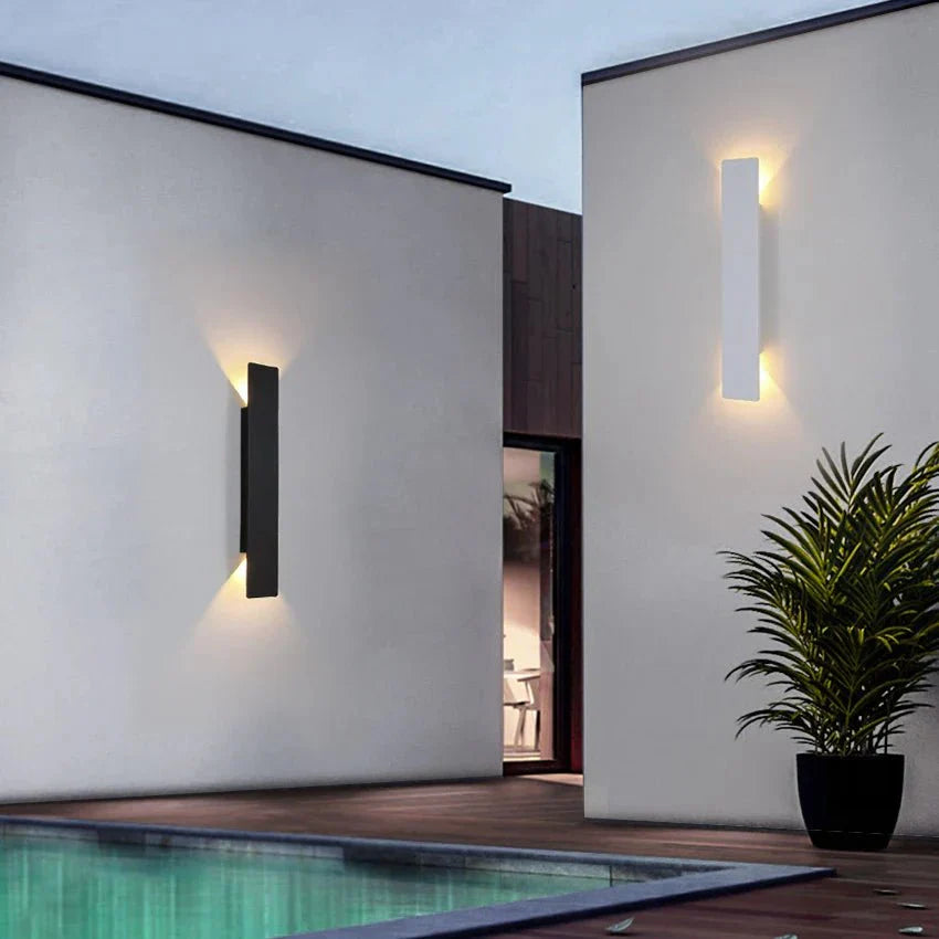 Kinkiet zewnętrzny LED aluminiowy