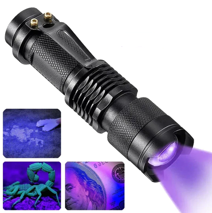 Latarka UV LED