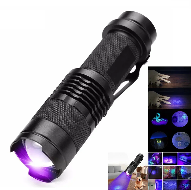 Latarka UV LED