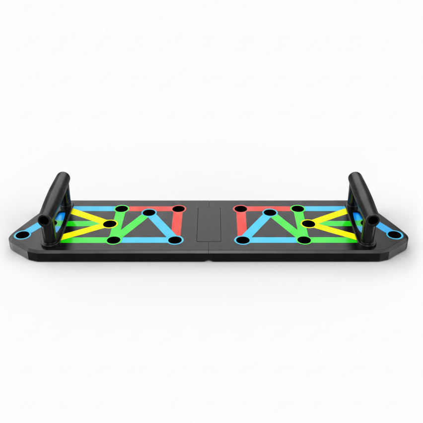 Foldable push-up board