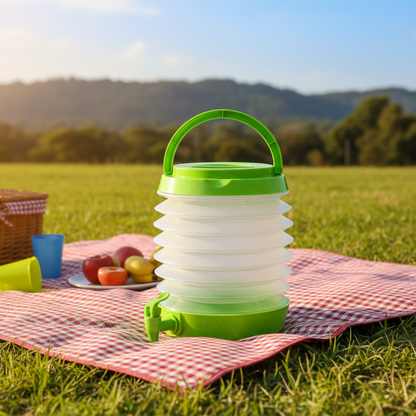 Collapsible water container