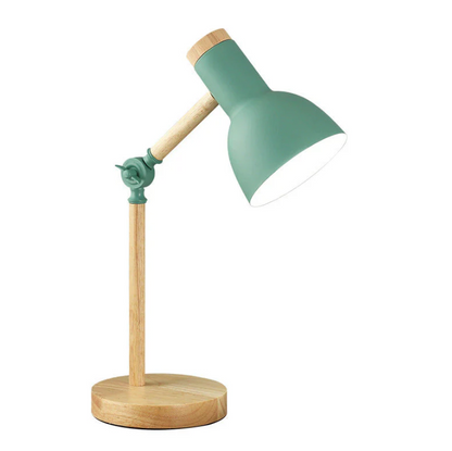 Wooden table lamp