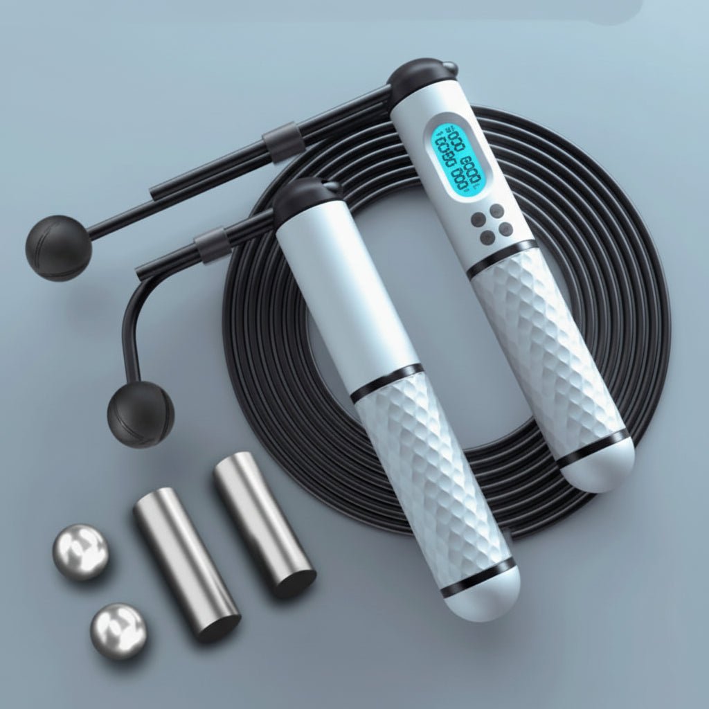 Digital jump rope with a counter