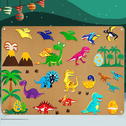 Felt educational board for children