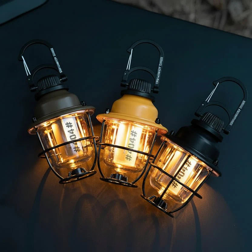 Portable outdoor LED lamp