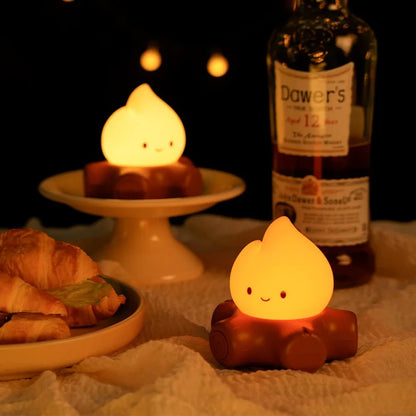 Lampe LED à effet flamme