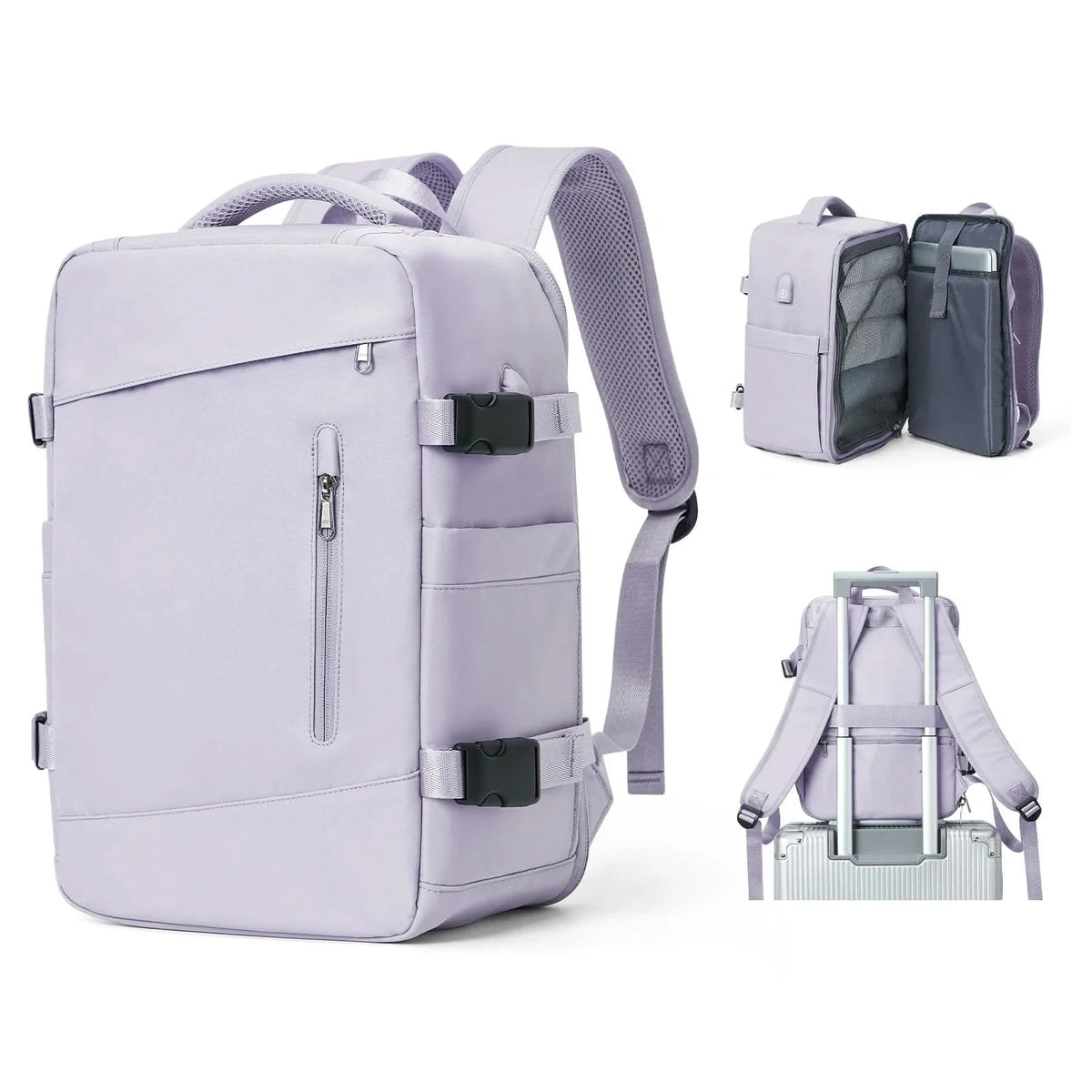Sac à dos de voyage avec compartiment pour ordinateur portable