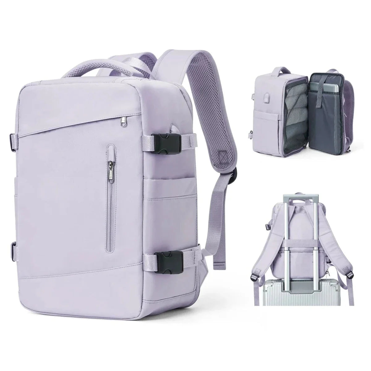 Sac à dos de voyage avec compartiment pour ordinateur portable