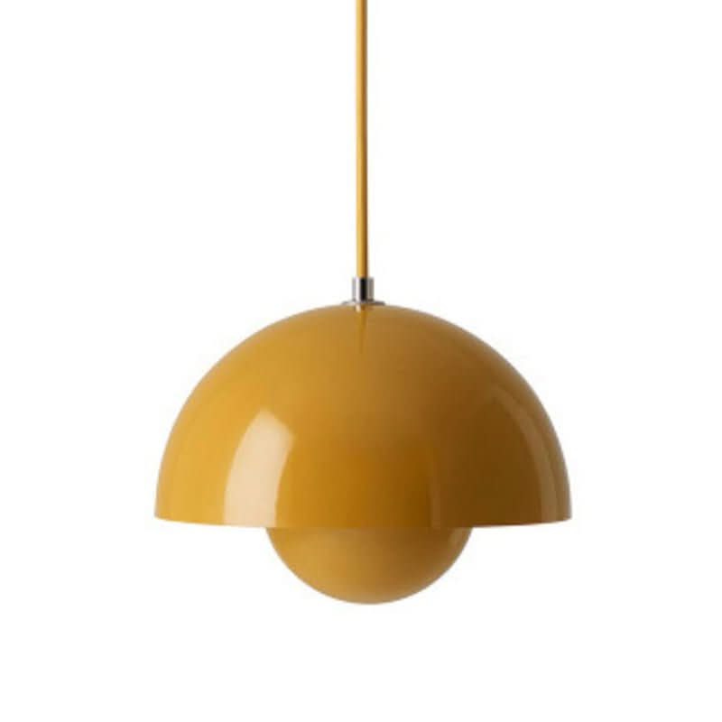 Lampa wisząca LED z tekstylnym kloszem