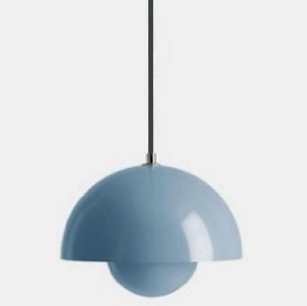 Lampa wisząca LED z tekstylnym kloszem