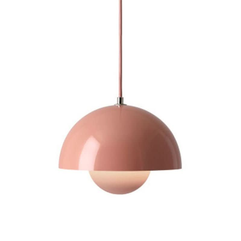 Lampa wisząca LED z tekstylnym kloszem