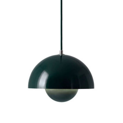 Lampa wisząca LED z tekstylnym kloszem