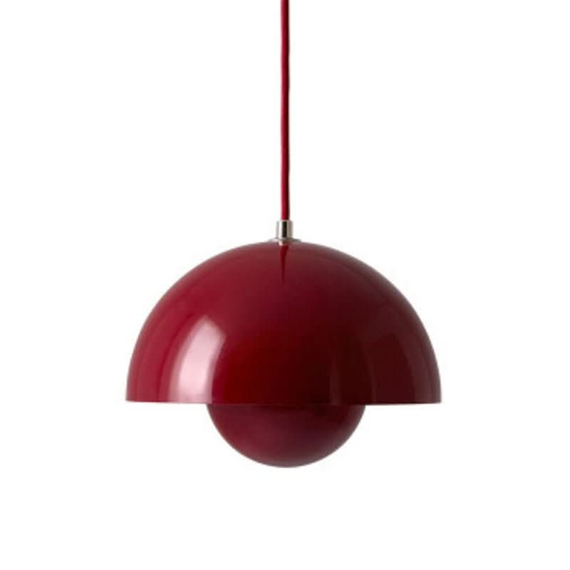 Lampa wisząca LED z tekstylnym kloszem