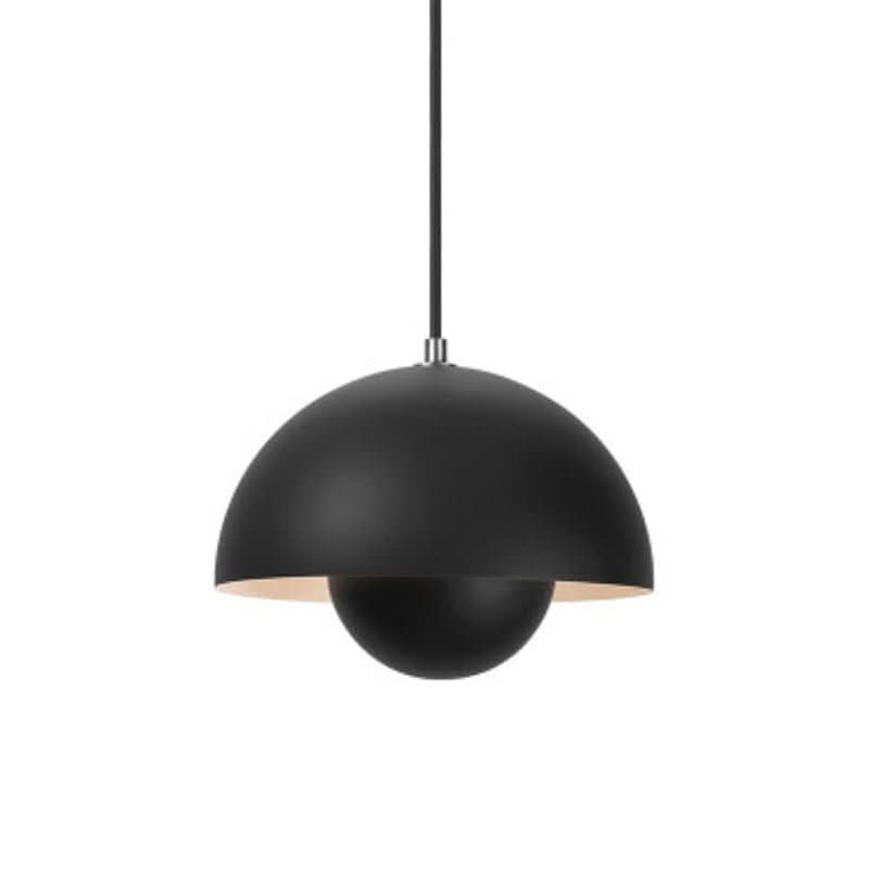 Lampa wisząca LED z tekstylnym kloszem