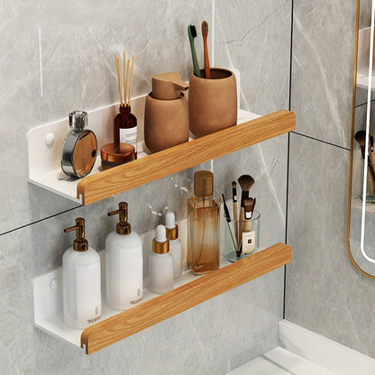 Bathroom shelf without drilling