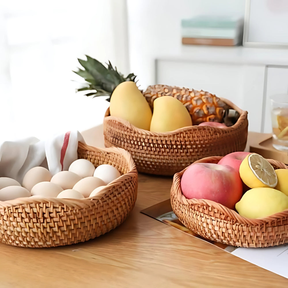 Panier tressé en osier