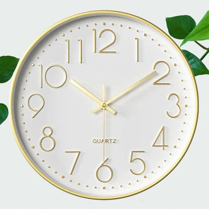 Horloge murale silencieuse de 30 cm