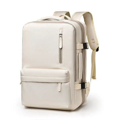 Backpack with hidden pockets
