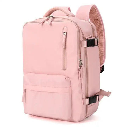 Backpack with hidden pockets
