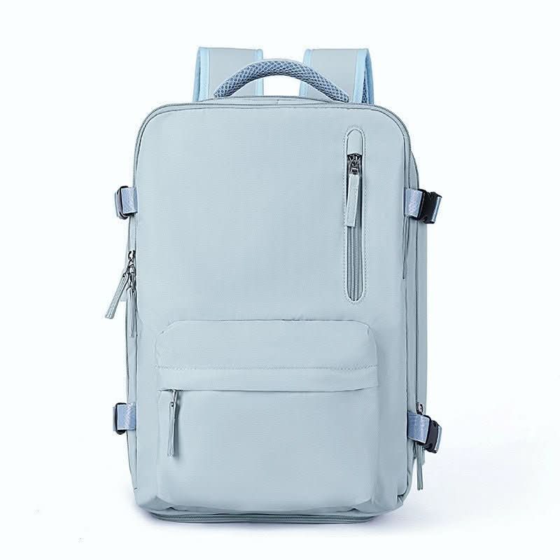 Backpack with hidden pockets