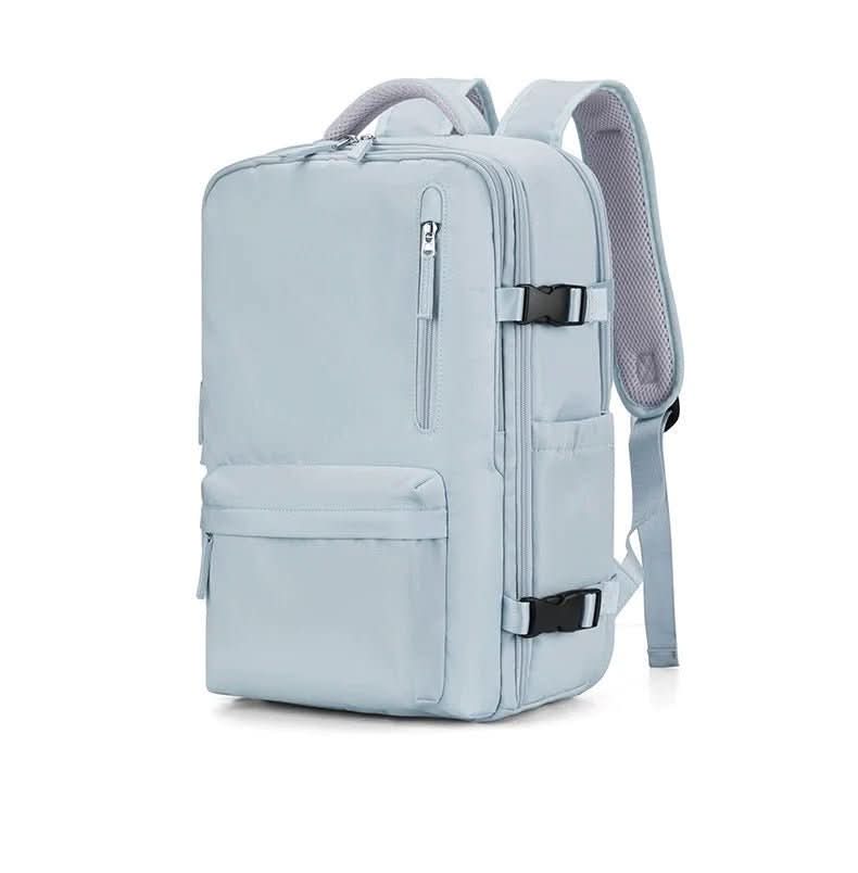 Backpack with hidden pockets
