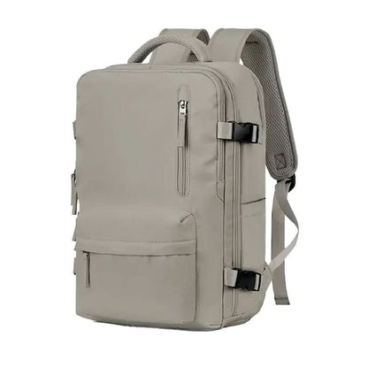 Backpack with hidden pockets