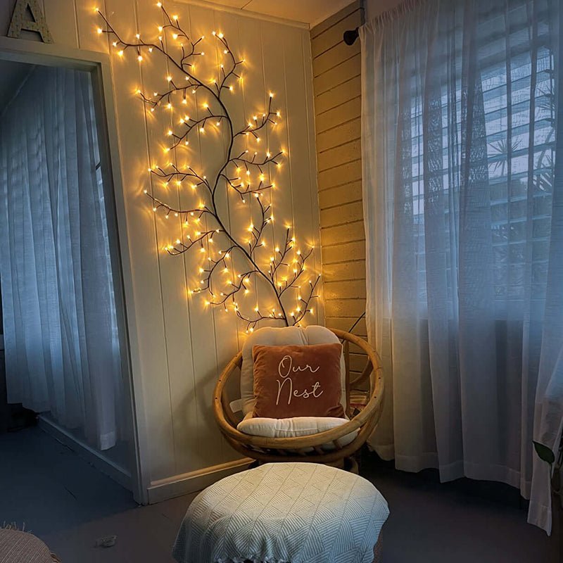 Guirlande lumineuse LED en forme de branches