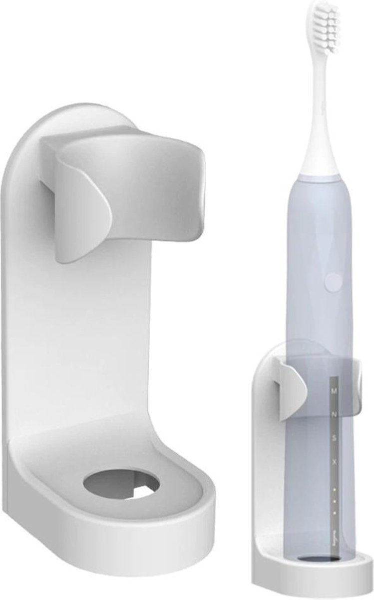 Self-adhesive toothbrush holder