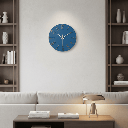 Minimalistické tiché nástěnné hodiny