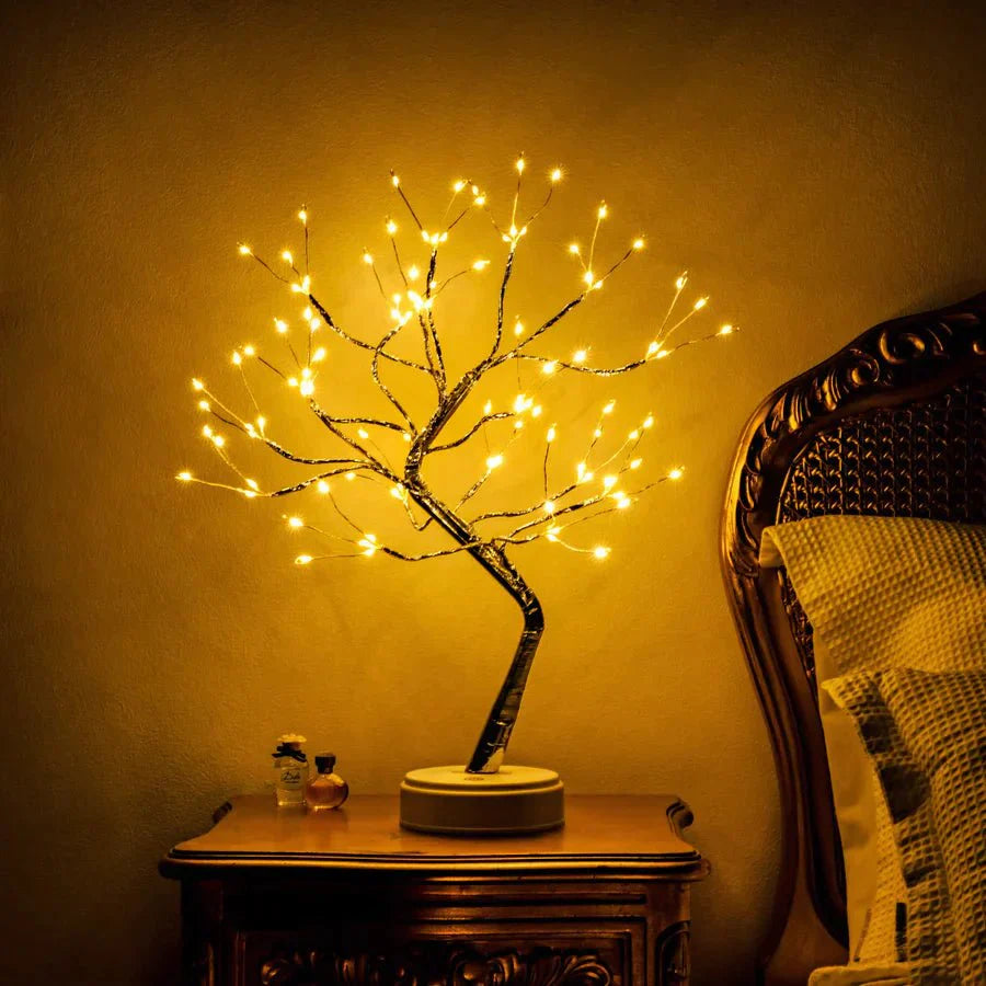 Lampe décorative LED en forme d’arbre