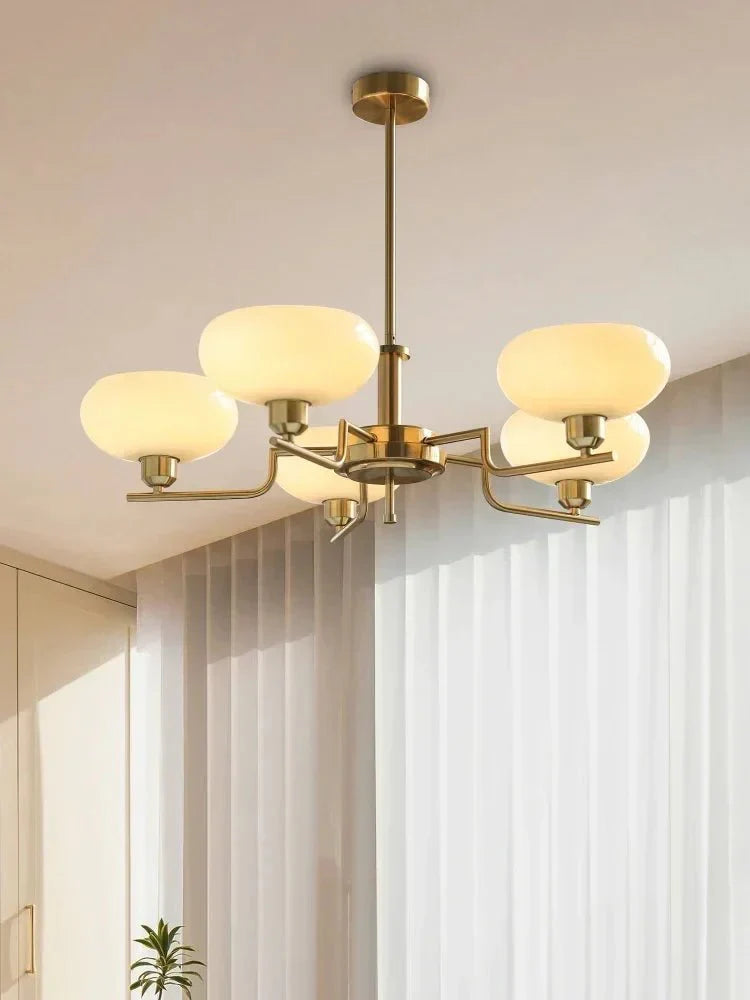 Lustre métallique plafonnier