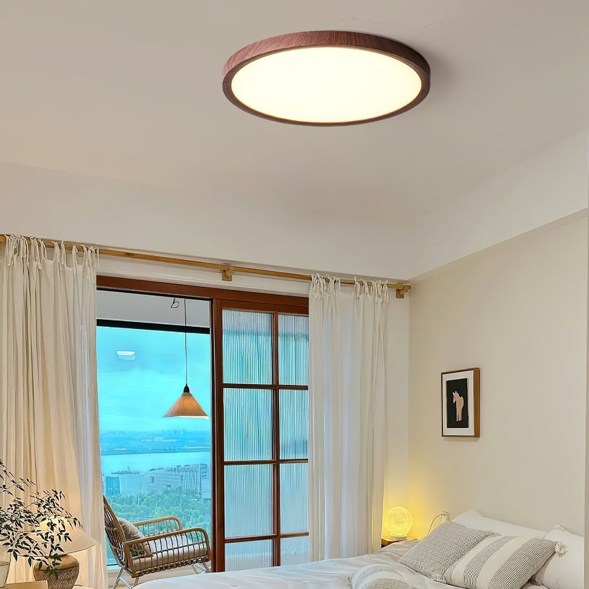 Plafonnier LED ultrafin à température de couleur réglable