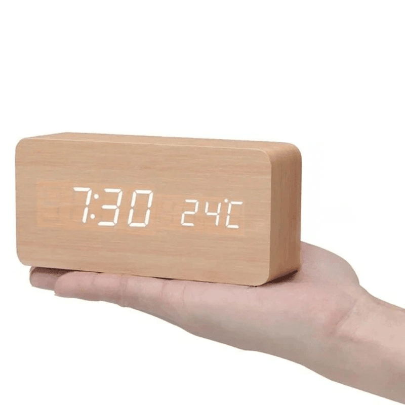 Réveil LED avec activation sonore