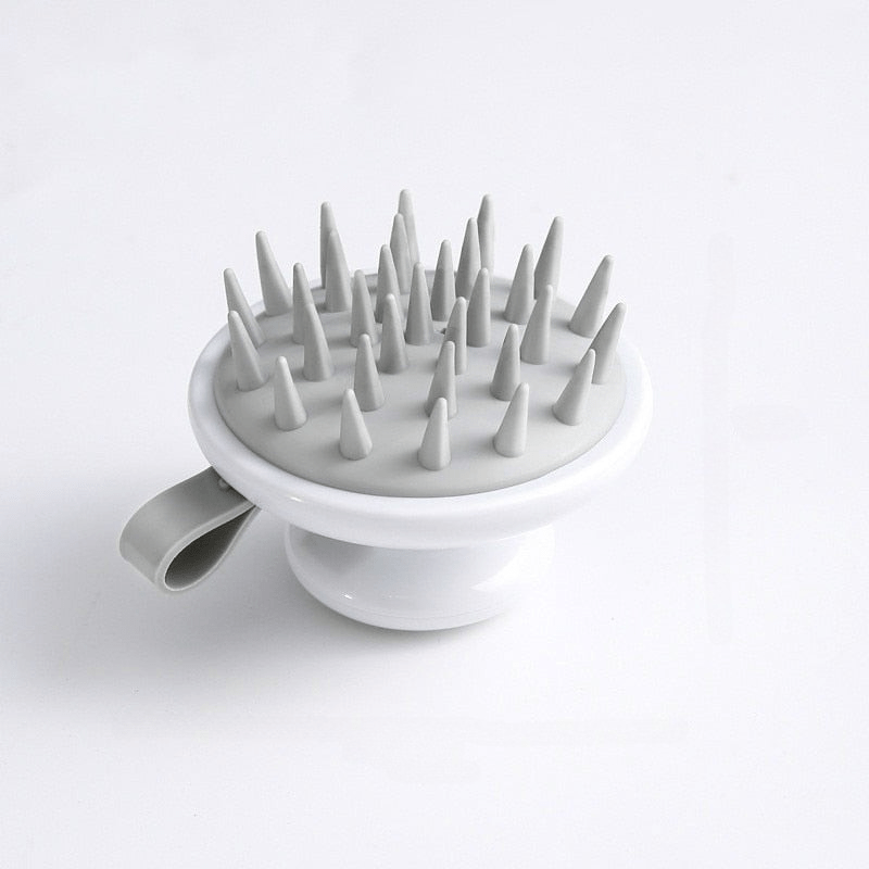 Brosse de massage du cuir chevelu