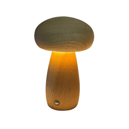 Mushroom-shaped table lamp