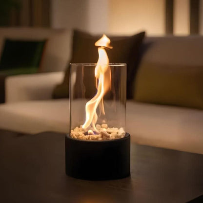 Skleněná olejová lampa