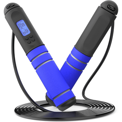 Digital jump rope with a counter