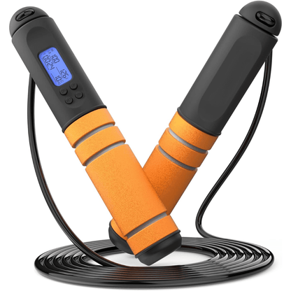 Digital jump rope with a counter
