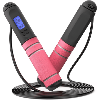 Digital jump rope with a counter
