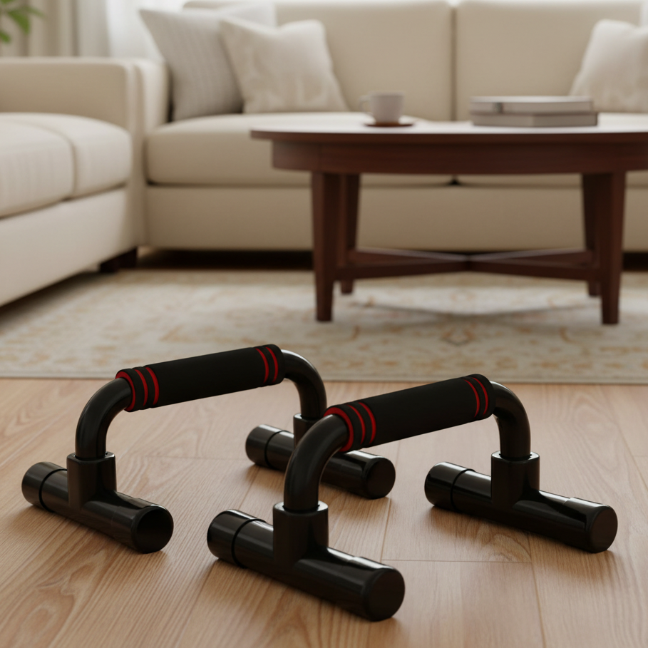 Ergonomic push-up handles