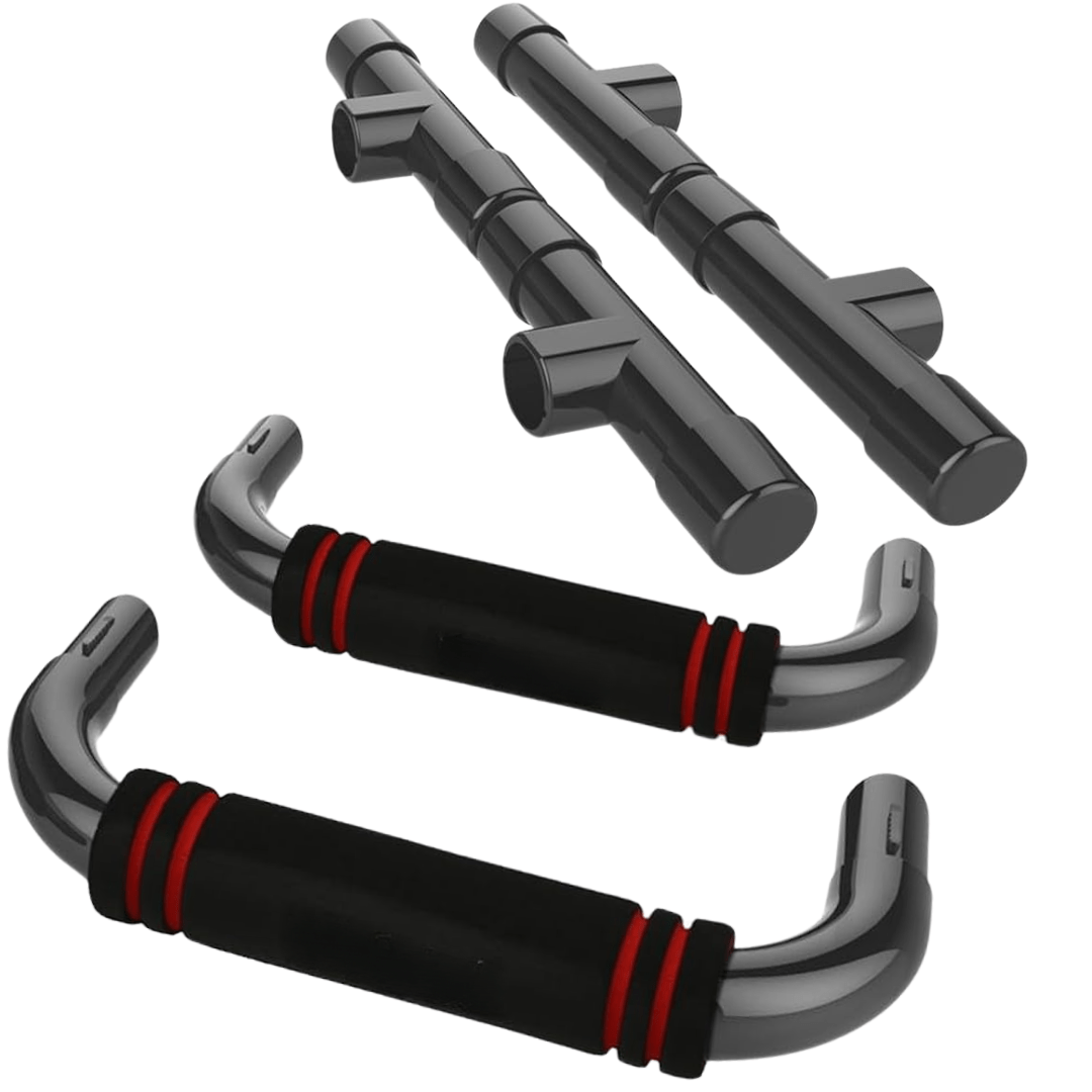 Ergonomic push-up handles
